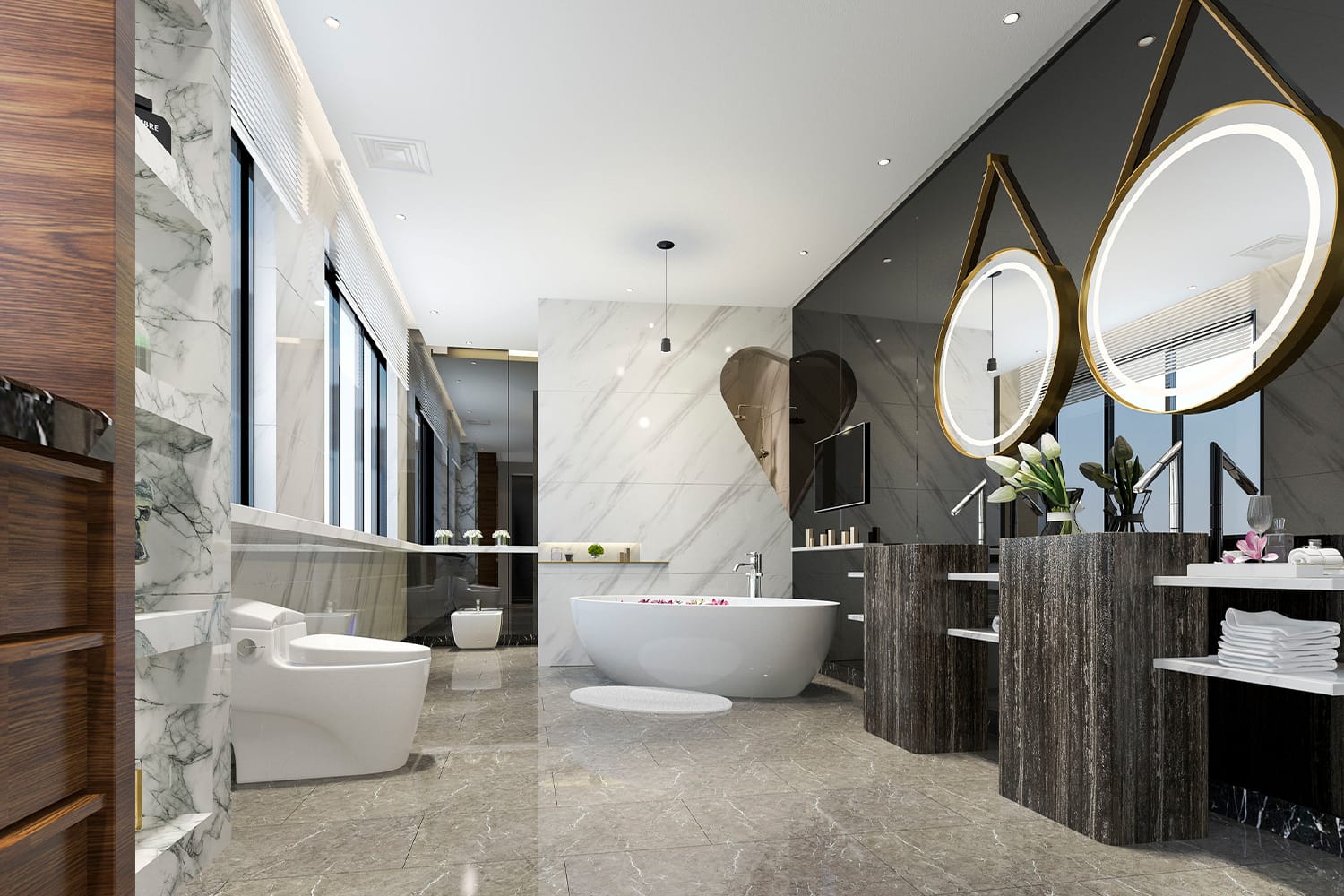 Modern bathroom
